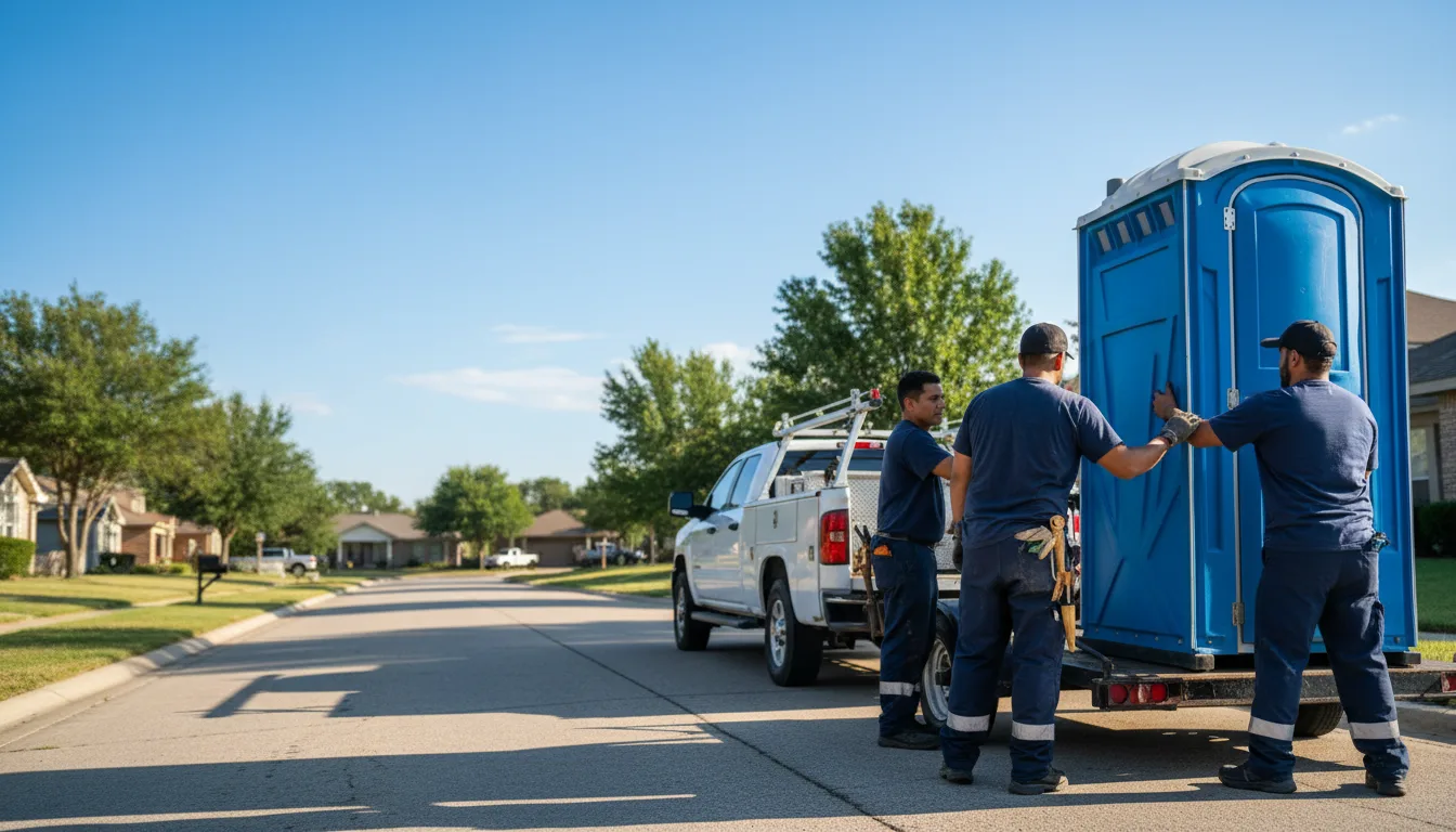 Portable Toilet Rental in Midfield, TX near me
